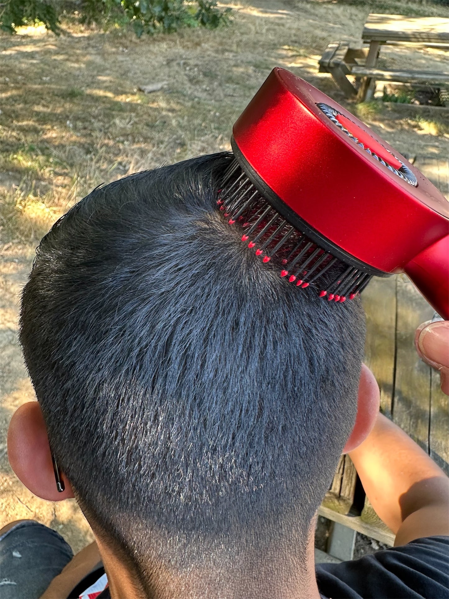 Brosse de Massage du cuir chevelu Électrique